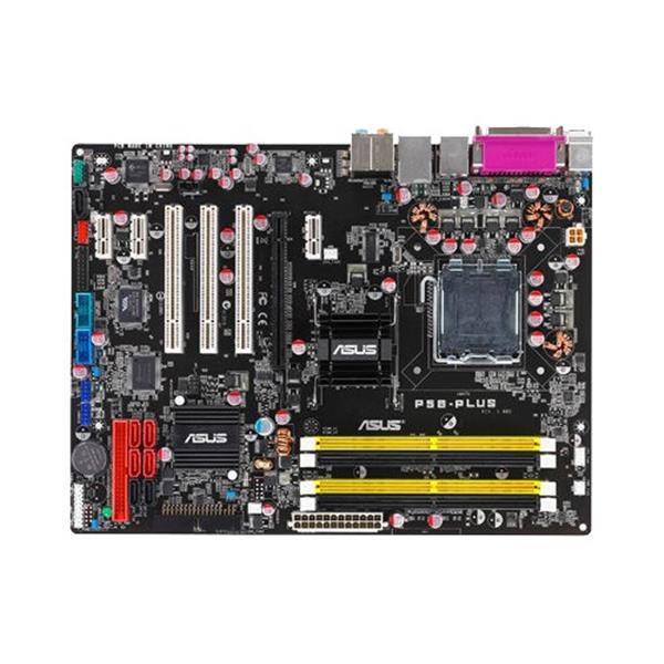 P5B-Plus VISTA Edition ASUS Socket LGA 775 Intel P965 + ICH8R Chipset Core 2 Extreme/ Core 2 Duo/ Core 2 Quad/ Pentium Extreme Edition/ Pentium D/ Pentium 4/ Celeron Processors Support DDR2 4x DIMM 6x SATA 3.0Gb/s ATX Motherboard (Refurbished)
