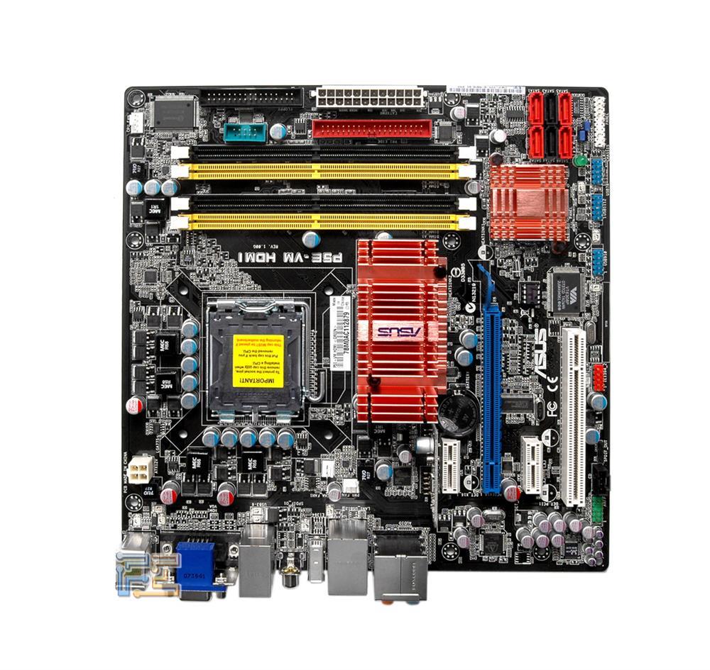 P5E-VM HDMI ASUS Socket LGA 775 Intel G35 + ICH9R Chipset Core 2 Extreme/ Core 2 Quad/ Core 2 Duo/ Pentium Extreme/ Pentium D/ Pentium 4 Processors Support DDR2 4x DIMM 6x SATA 3.0Gb/s uATX Motherboard (Refurbished)
