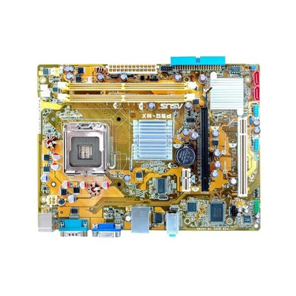 P5G-MX ASUS Socket LGA 775 Intel 945GC + ICH7 Chipset Core 2 Duo Processors Support DDR2 4x DIMM 2x SATA 3.0Gb/s uATX Motherboard (Refurbished)