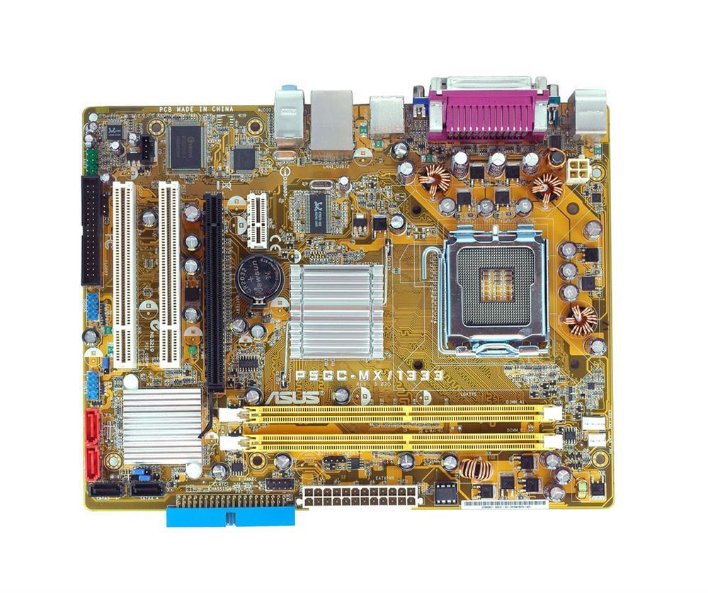 P5GC-MX/GBL ASUS Socket LGA 775 Intel 945GC Express + ICH7 Chipset Core 2 Duo/ Pentium D/ Celeron D Processors Support DDR2 2x DIMM 4x SATA 3.0Gb/s Micro-ATX Motherboard (Refurbished)