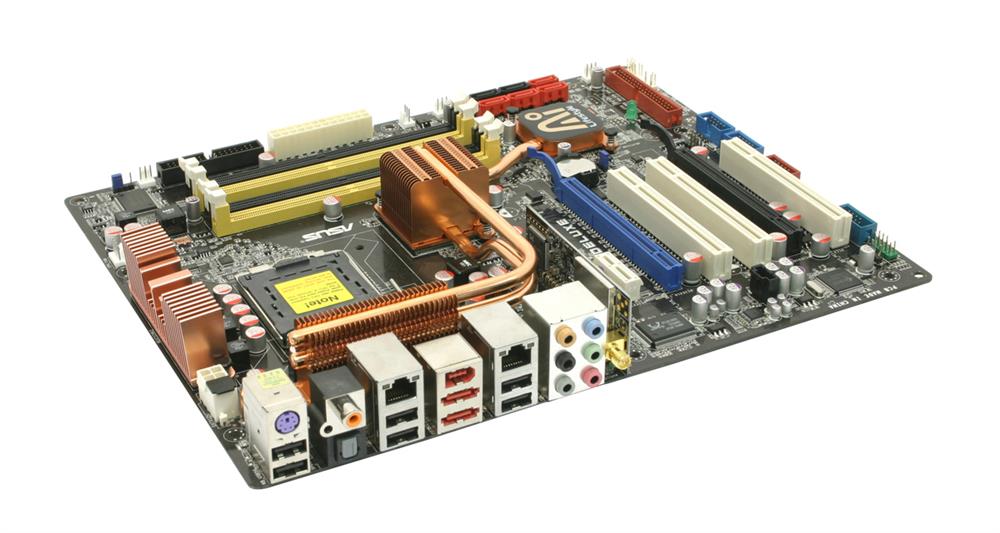 P5K-DELUXE ASUS P5K DELUXE/WIFI-AP Socket LGA 775 Intel P35 + ICH9R Chipset Core 2 Extreme/ Core 2 Quad/ Core 2 Duo/ Pentium Extreme/ Pentium D/ Pentium 4 Processors Support DDR2 4x DIMM 6x SATA 3.0Gb/s ATX Motherboard (Refurbished)