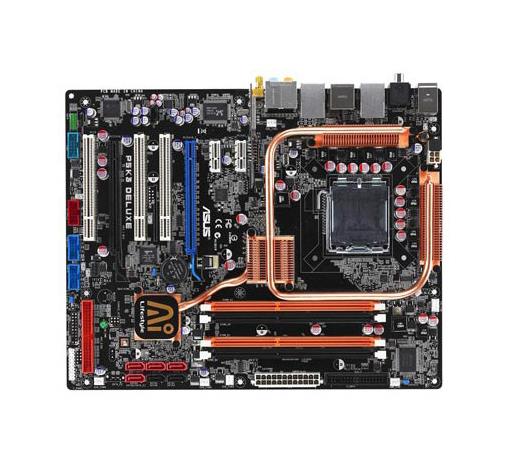 P5K3DLX ASUS Socket LGA 775 Intel P35 + ICH9R Chipset Core 2 Extreme/ Core 2 Duo/ Core 2 Quad Processors Support Socket ATX Motherboard (Refurbished)