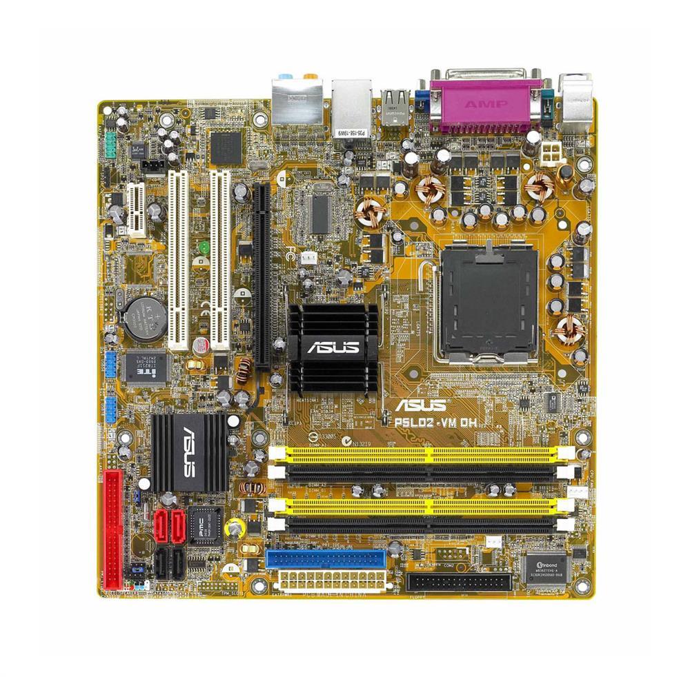 P5LD2-VM-UAYGZ ASUS P5LD2-VM Socket LGA 775 Intel 945G + ICH7 Chipset Core 2 Extreme/ Core 2 Duo/ Pentium D/ Pentium 4/ Celeron D Processors Support DDR2 4x DIMM 4x SATA 3.0Gb/s Micro-ATX Motherboard (Refurbished)