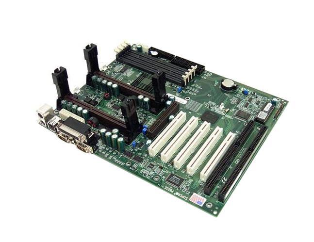 P6DGE SuperMicro Socket Slot 1 Intel 440GX Chipset Intel Pentium III/ Pentium II/ Celeron Processors Support SDRAM 3x DIMM 2x ATA-33 ATX Motherboard (Refurbished)