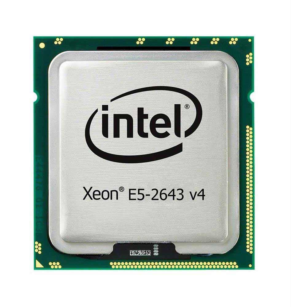 P7M24 Dell 3.40GHz 9.60GT/s QPI 20MB L3 Cache Intel Xeon E5-2643 v4 6 Core Processor Upgrade