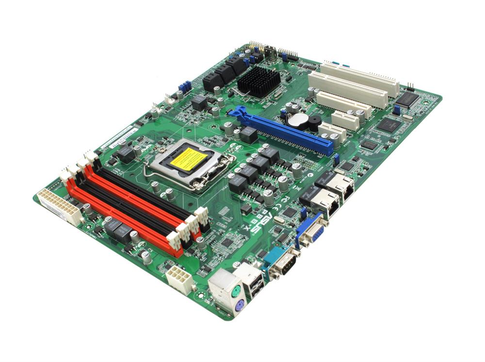 P8B-X-A1 ASUS P8B-X Socket LGA 1155 Intel C202 Chipset Xeon E3-1200/ E3-1200 v2/ Core i3-2100/ Pentium G800/ G600/ Celeron G500/ G400 Series Processors Support DDR3 4x DIMM 6x SATA2 3.0Gb/s ATX Server Motherboard (Refurbished)
