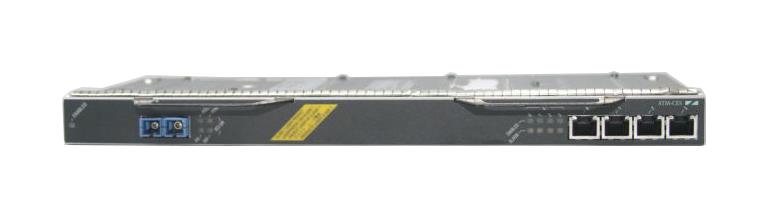 PA-A24E1XCOC3SM-RF Cisco 4-Ports E1 and 1-Port OC3 ATM Circuit Emulation Services Port Adapter 4 x E1, 1 x OC-3 Shared Port Adapter (Refurbished)