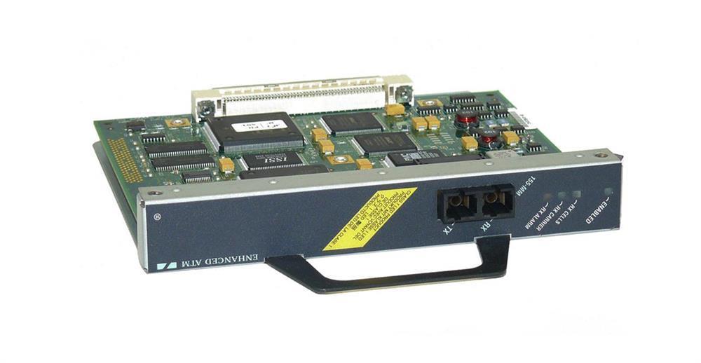 PA-A3-OC3SMI-CPE Cisco 1-Port ATM OC-3c/STM-1 Single-mode (IR) Port Adapter Enhanced (Refurbished)