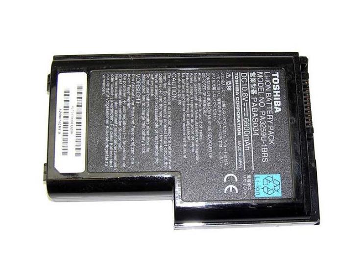 PA3259U-1BRS Toshiba Rechargeable Notebook Battery Lithium Ion (Li-Ion) 10.8V DC (Refurbished)