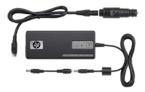 PC628A HP 90Watt Auto/Truck AC Smart Power Adapter with Converter for Pavilion and Presario Notebooks