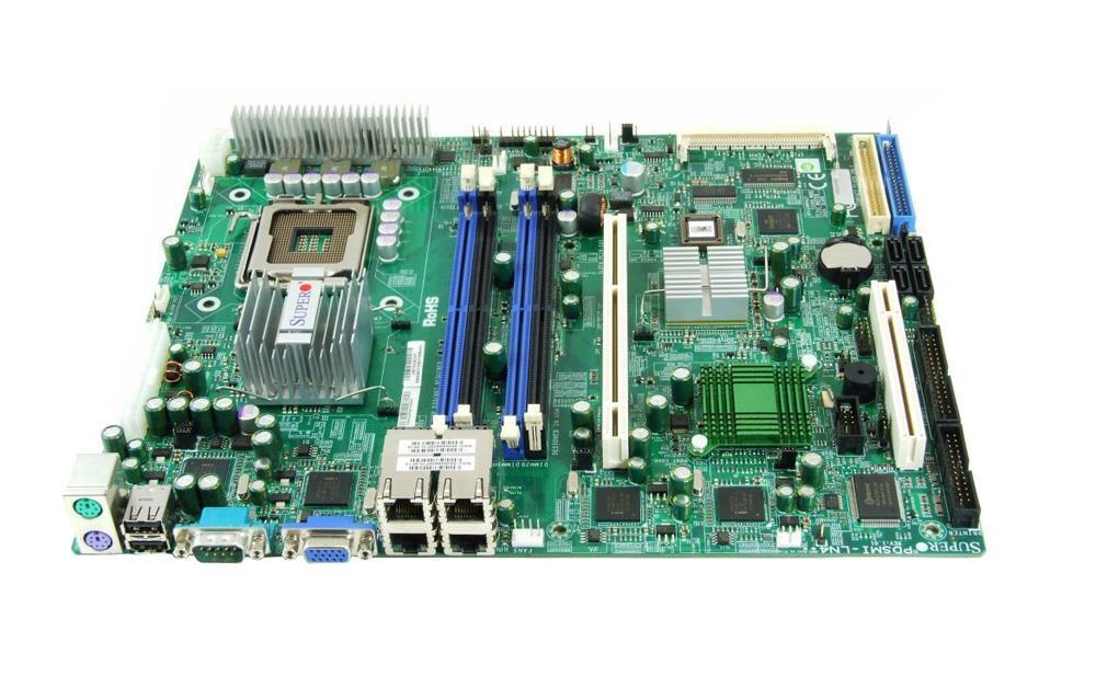 PDSMI-LN4+-B SuperMicro PDSMi-LN4+ Socket LGA775 Intel ICH7R Chipset Intel Xeon 3200/3000 Series Processors Support DDR2 4x DIMM 4x SATA 3.0Gb/s ATX Server Motherboard (Refurbished)