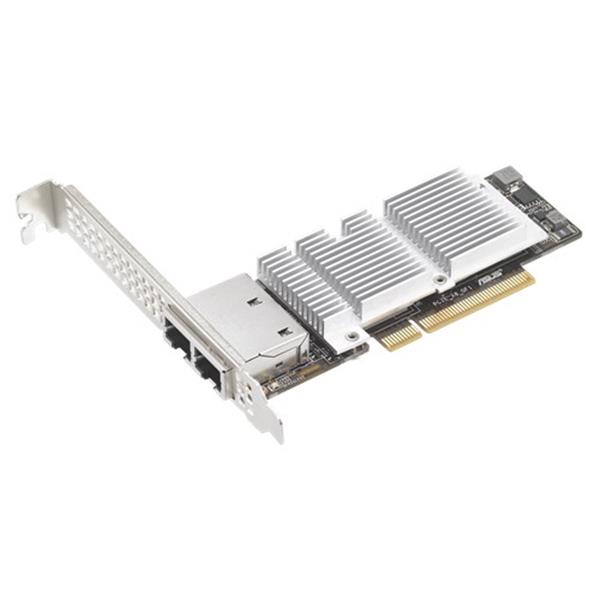 PEB-10G/57840-2T ASUS Dual-Ports RJ-45 10Gbps 10GBase-T PCI Express 3.0 x8 Gigabit Ethernet Network Adapter