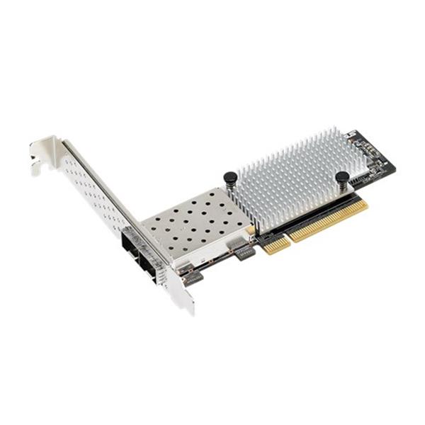 PEI-10G/82599-2S ASUS Dual-Ports 10Gbps 10GBase-T PCI Express 2.0 x8 SFP+ Network Adapter
