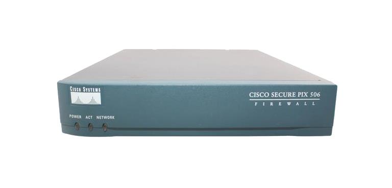 PIX-506E-BUN-K9 Cisco Firewall PIX 506E 3DES/AES Bundle Chassis Software 10/100Mbps 2 Fast Ethernet Ports (Refurbished)