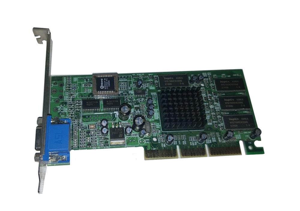 PQB-RV100-P112 ATI Radeon 7000 32MB VGA AGP Video Graphics Card
