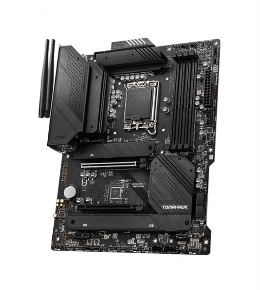 PRO B760-P WIFI MSI Socket LGA 1700 Intel B760 Chipset Intel Core/ Pentium Gold / Celeron Processors Support DDR5 4x DIMM 4x SATA 6.0Gb/s ATX Motherboard (Refurbished)