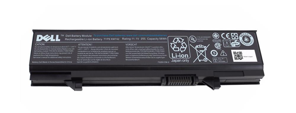 PW651 Dell 9-Cell Lithium-Ion Battery for Latitude E5400, 5500 (Refurbished)