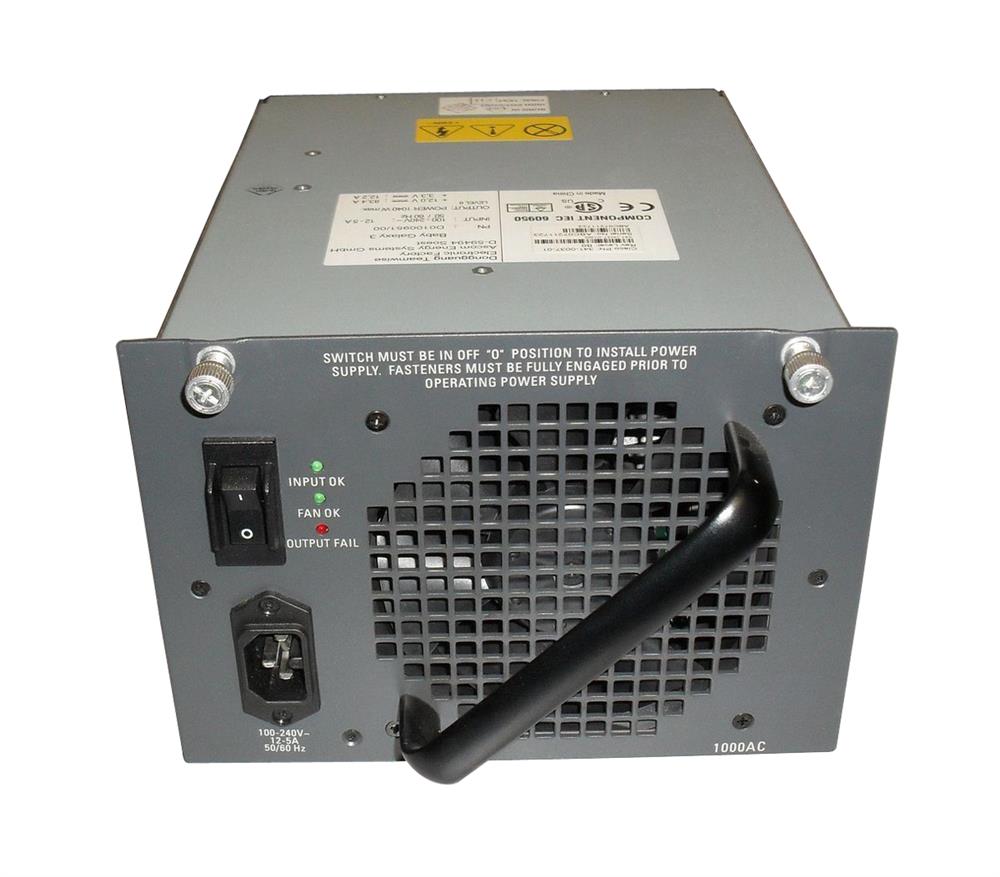 PWR-C45-1000AC Cisco 1000-Watts AC Power Supply for Catalyst 4500 Series (Refurbished)