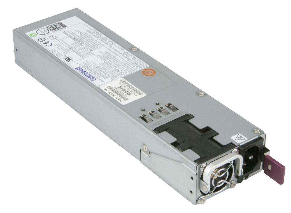 PWS-2K03P-1R SuperMicro 2000-Watts 1U Redundant 80 Plus Platinum Power Supply