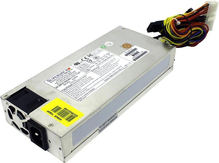 PWS-601-1H SuperMicro 600-Watts 110-220V ATX12V High-Efficiency Power Supply With Rackmountable