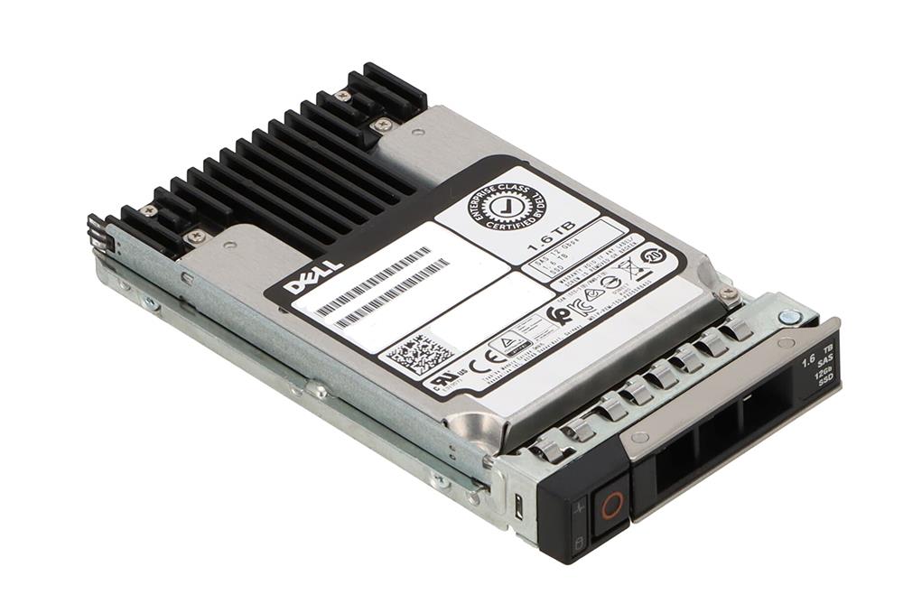 PX05SMB160Y-DELL-CLE Dell Compellent Enterprise 1.6TB Multi-Level Cell SAS 12Gb/s Write Intensive ...