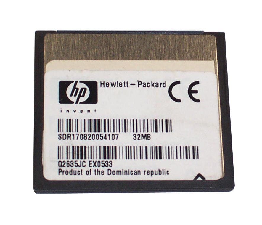 Q2635JC HP 32MB Compact Flash Firmware Memory for HP LaserJet 4650/9040/9050 Series Multifuntion Printer