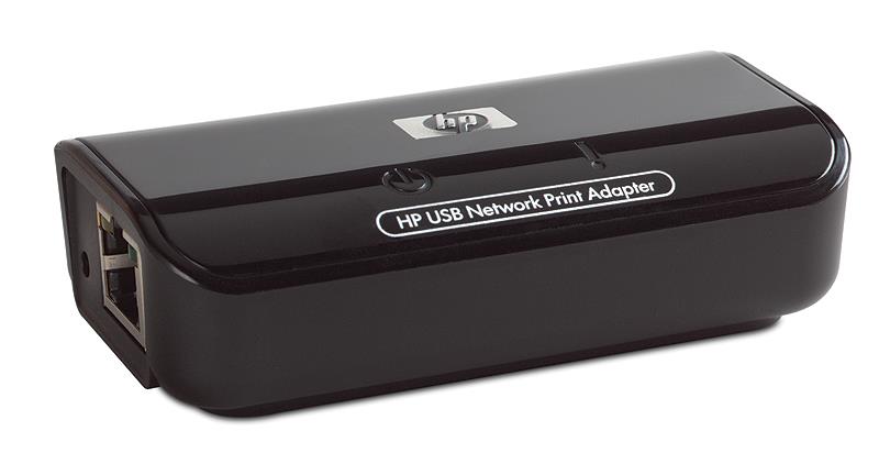 Q6275A HP USB Fast Ethernet Print Server 1 x 10/100Base-TX USB 2.0 (Refurbished)