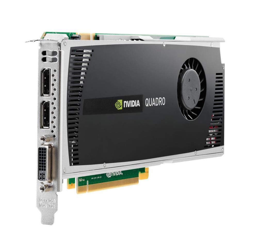 QF974AV HP Nvidia Quadro 4000 2GB GDDR5 256-Bit PCI-Express 2.0 x16 Video Graphics Card