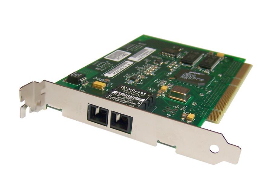 QLA2200F/66-1 QLogic Fc0310406-17 B PCi Single Fc Host Adapter Qla2200f/66 375-3019
