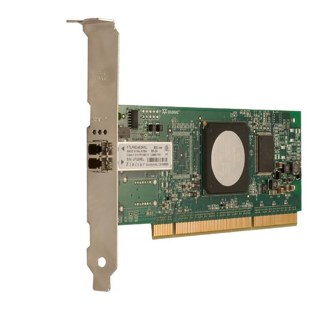 QLE2460-B1-06 QLogic SANblade Single-Port LC 4Gbps Fibre Channel PCI Express 1.0 x4 Host Bus Network Adapter