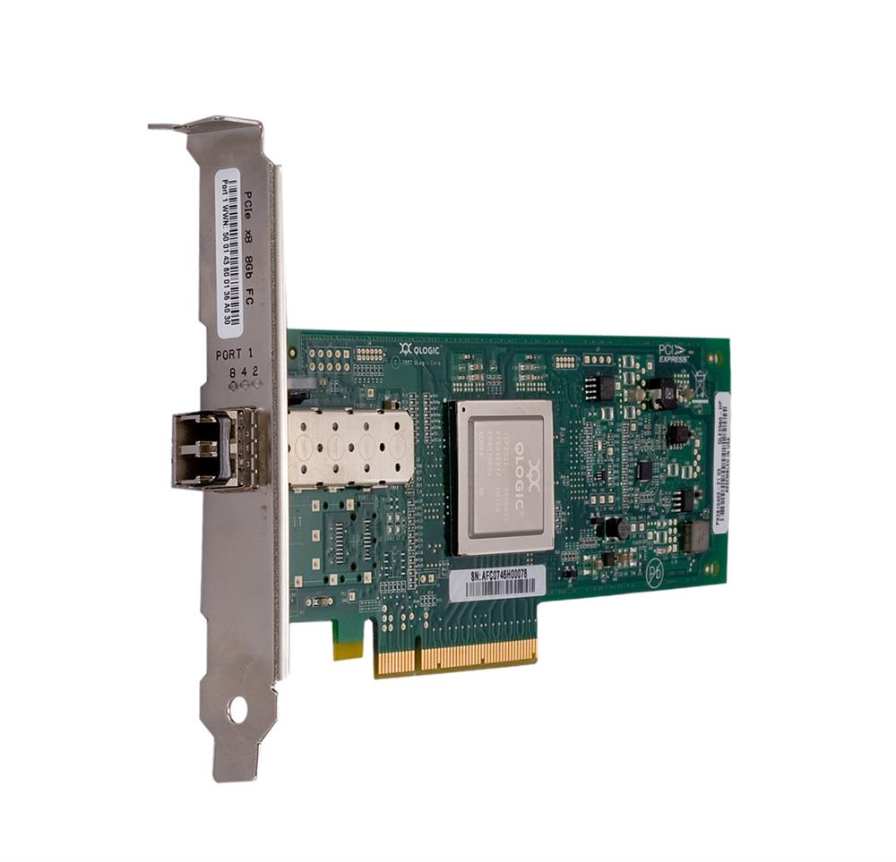 QLE2560-E QLogic StorageWorks Single-Port LC 8Gbps Fibre Channel PCI Express 2.0 x8 Host Bus Network Adapter