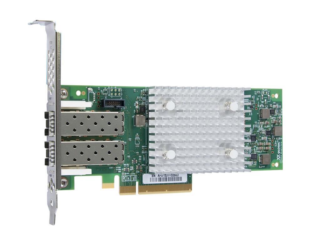 QLE2742-SR-CK QLogic QLE2742 Dual-port Gen 6 Fibre Channel Low Profile PCIe Card