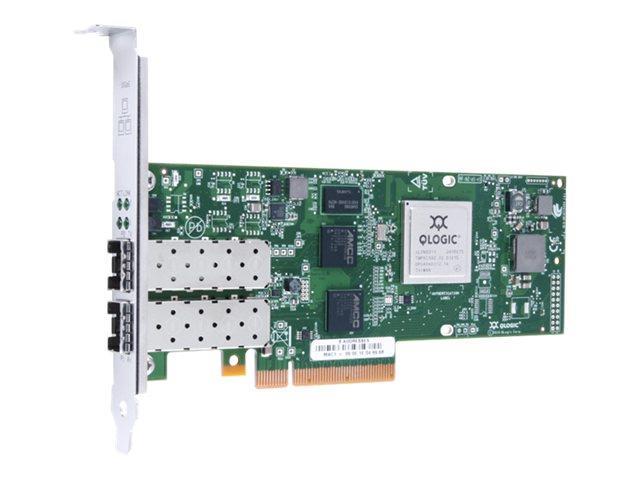 QLE8242-CK QLogic Dual-Ports SFP+ 10Gbps 10 Gigabit Ethernet PCI Express 2.0 x8 Converged Network Adapter