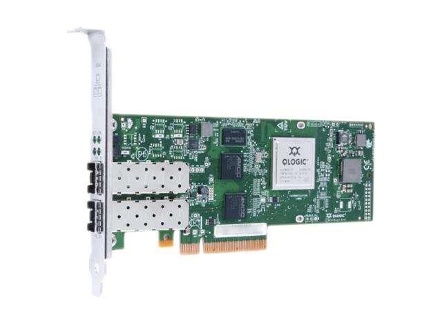 QLE8242CUCKBIN1 QLogic Dual-Ports SFP+ 10Gbps 10 Gigabit Ethernet PCI Express 2.0 x8 Converged Network Adapter