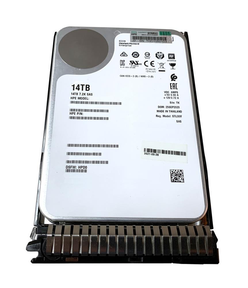 R0Q22A HPE 84TB (6 x 14TB) 7200RPM SAS 12Gbps 3.5-inch Internal Hard Drive for MSA