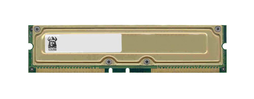 R32164M8N2-53 Viking 64MB PC600 600MHz non-ECC 184-Pin RDRAM RIMM Memory Module