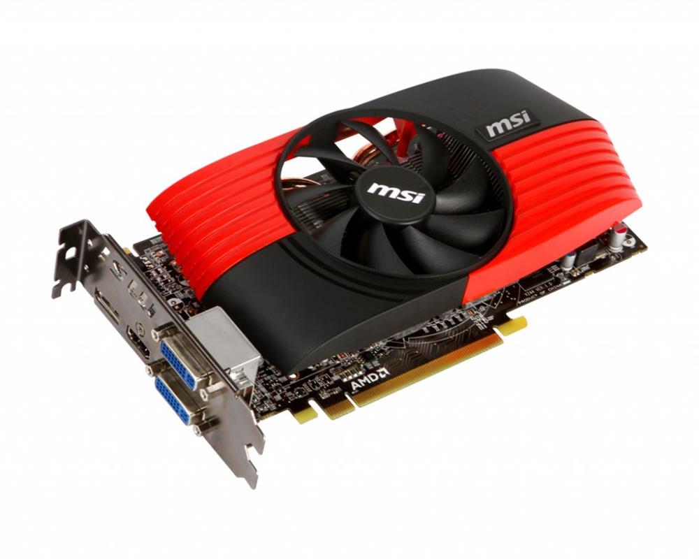 R6850PM2D1GD5OC MSI Radeon HD 6850 1GB 256-Bit GDDR5 PCI Express 2.1 x16 Dual DVI/ HDMI/ DisplayPort Video Graphics Card
