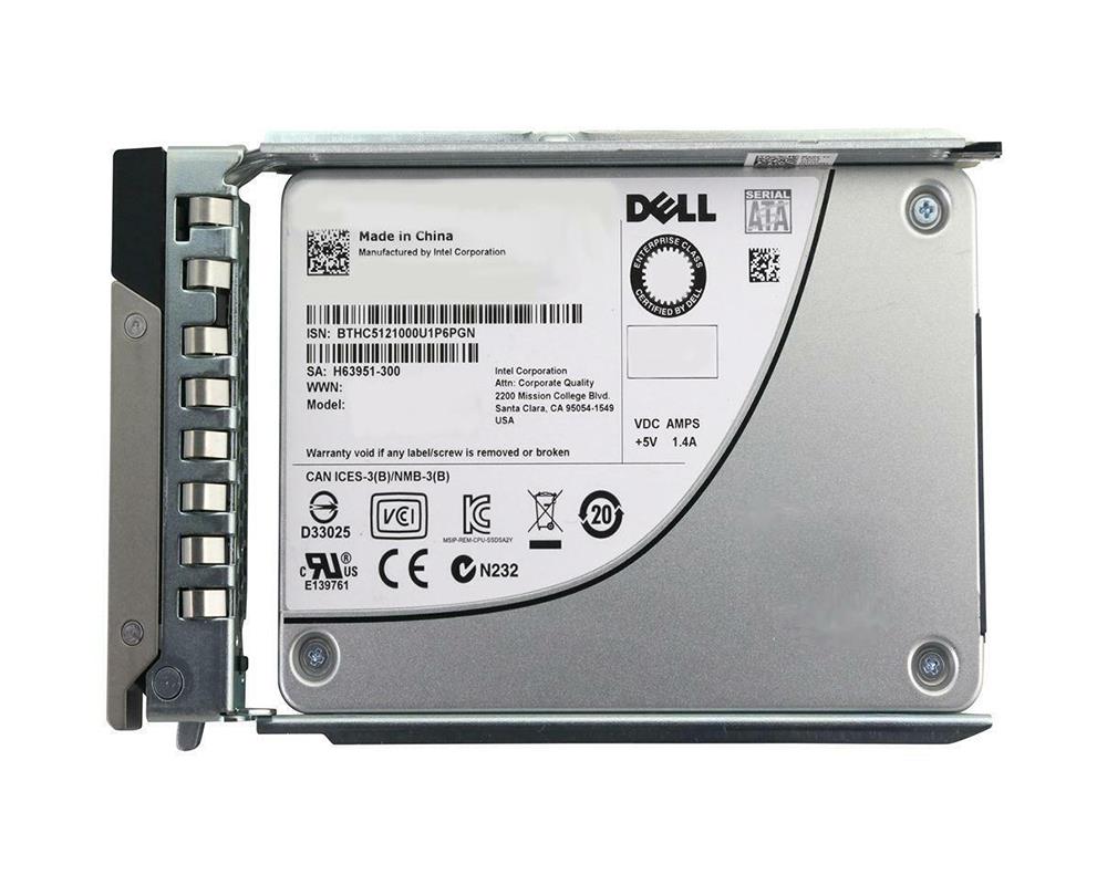 R6MVN Dell 800GB MLC SAS 12Gbps Hot Swap Write Intensive 2.5-inch Internal Solid State Drive (SSD)