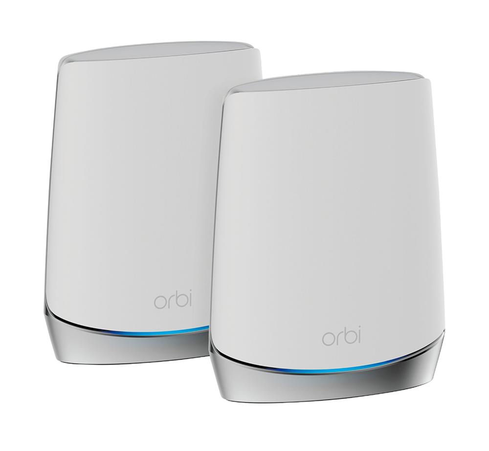 RBK752-100NAS Netgear Orbi RBK752 Wi-Fi 6 IEEE 802.11ax Ethernet Wireless Router - 2.40 GHz ISM Band - 5 GHz UNII Band - 6 x Antenna(6 x Internal) - 525 MB/s Wireless Speed - 3 x Network Port - 1 x Broadband Port (Refurbished)