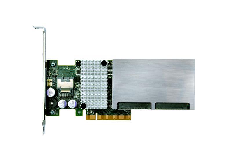 RCS25ZB040LX Intel SSD Cache 1GB(DDR3) 1TB(Flash) 4-Port SAS 6Gbps / SATA 6Gbps PCI Express 3.0 x8 Low Profile MD2 RAID 0/1/5/6/10/50/60 Controller Card
