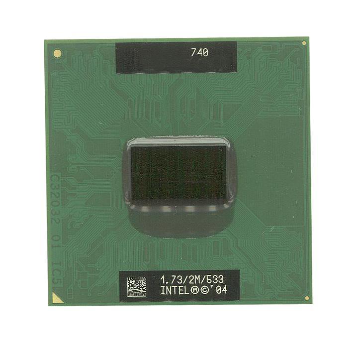 RH80536GE0302M Intel Pentium M 740 1.73GHz 533MHz FSB 2MB L2 Cache Socket 478 Mobile Processor