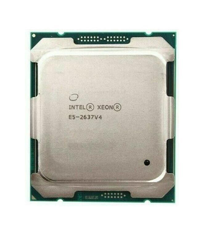 RM5WH Dell 3.50GHz 9.60GT/s QPI 15MB L3 Cache Socket FCLGA2011-3 Intel Xeon E5-2637 v4 Quad Core Processor Upgrade