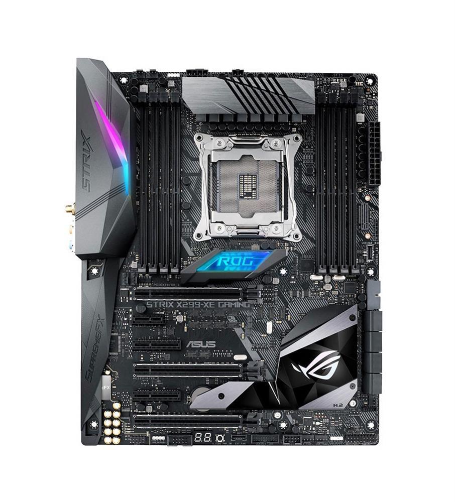 ROG STRIX X299-XE GAMING Asus Socket 2066 Intel X299 Chipset Core X-Series Processors Support DDR4 8x DIMM 8x SATA 6.0Gb/s ATX Motherboard (Refurbished)