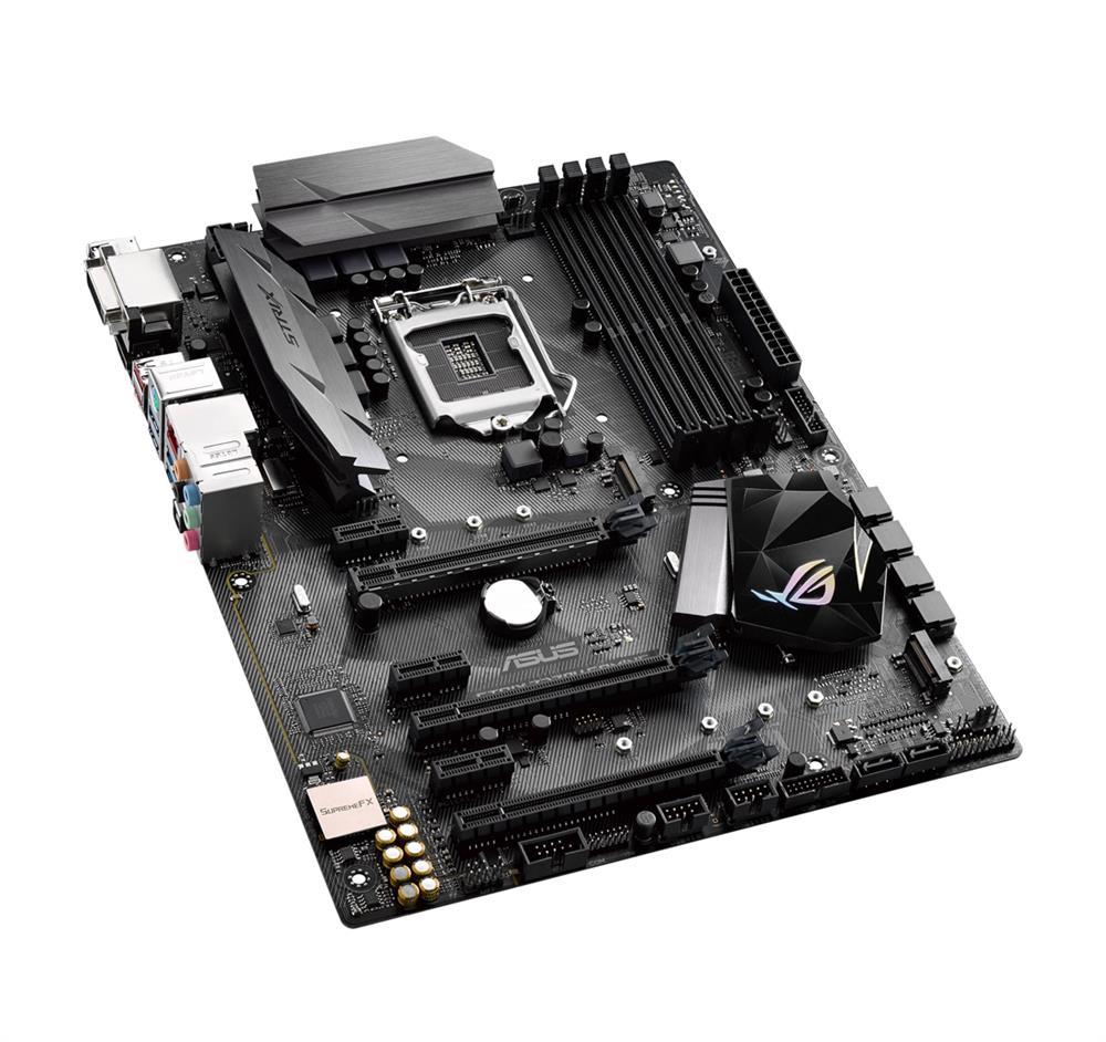 ROG STRIX Z270H GAMING Asus Socket LGA 1151 Intel Z270 Chipset Core i7 / i5 / i3 / Pentium / Celeron Processors Support DDR4 4x DIMM 6x SATA 6.0Gb/s ATX Motherboard (Refurbished)