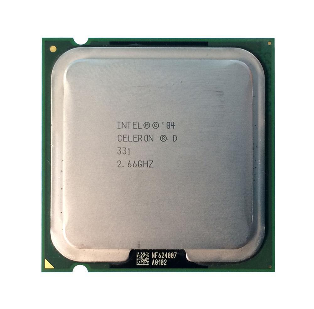 RP355 Dell 2.66GHz 533MHz FSB 256KB L2 Cache Intel Celeron D 331 Desktop Processor Upgrade