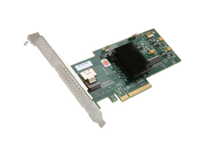 RS2WC040 Intel 4-Port SAS 6Gbps / SATA 6Gbps PCI Express 2.0 x8 Low Profile MD2 RAID 0/1/5/10/50 Controller Card