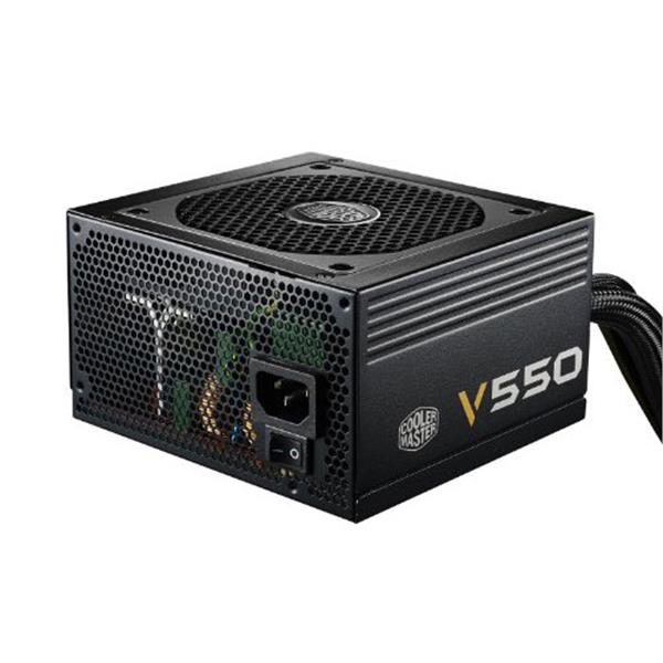 RS550-AMAAG1-S1 Cooler Master V550 - Compact 550-Watts 120-230VAC 80 PLUS Gold Semi-Modular Internal Power Supply