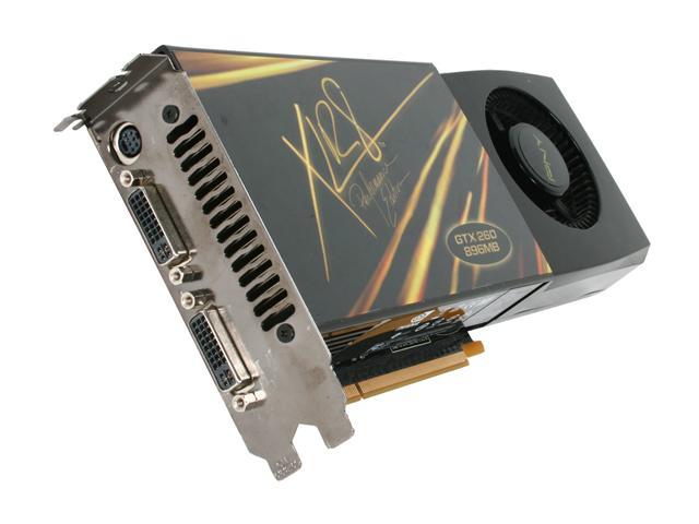 RVCGGTX260XXB PNY GeForce GTX 260 896MB 448-Bit GDDR3 PCI Express 2 x16 HDCP Ready/ SLI Support Video Graphics Card