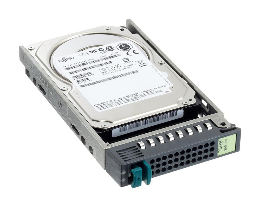 S26361-F3176-L573 Fujitsu 73GB 15000RPM SAS 3Gbps Hot Swap 2.5-inch Internal Hard Drive