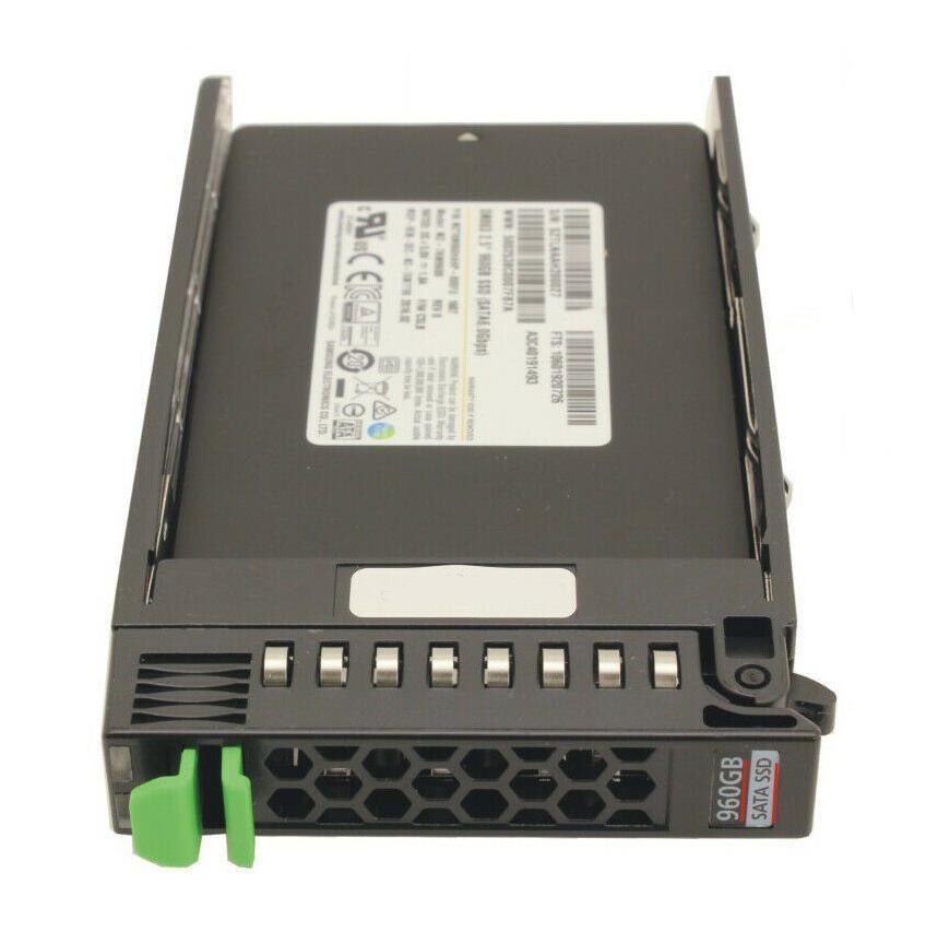 S26361-F5632-L960 Fujitsu Enterprise Performance 960GB SATA 6Gbps Hot Swap Read Intensive 2.5-inch Internal Solid State Drive (SSD)